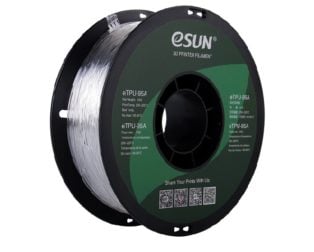 eSun eTPU-95A 3D Printing Filament-Clear