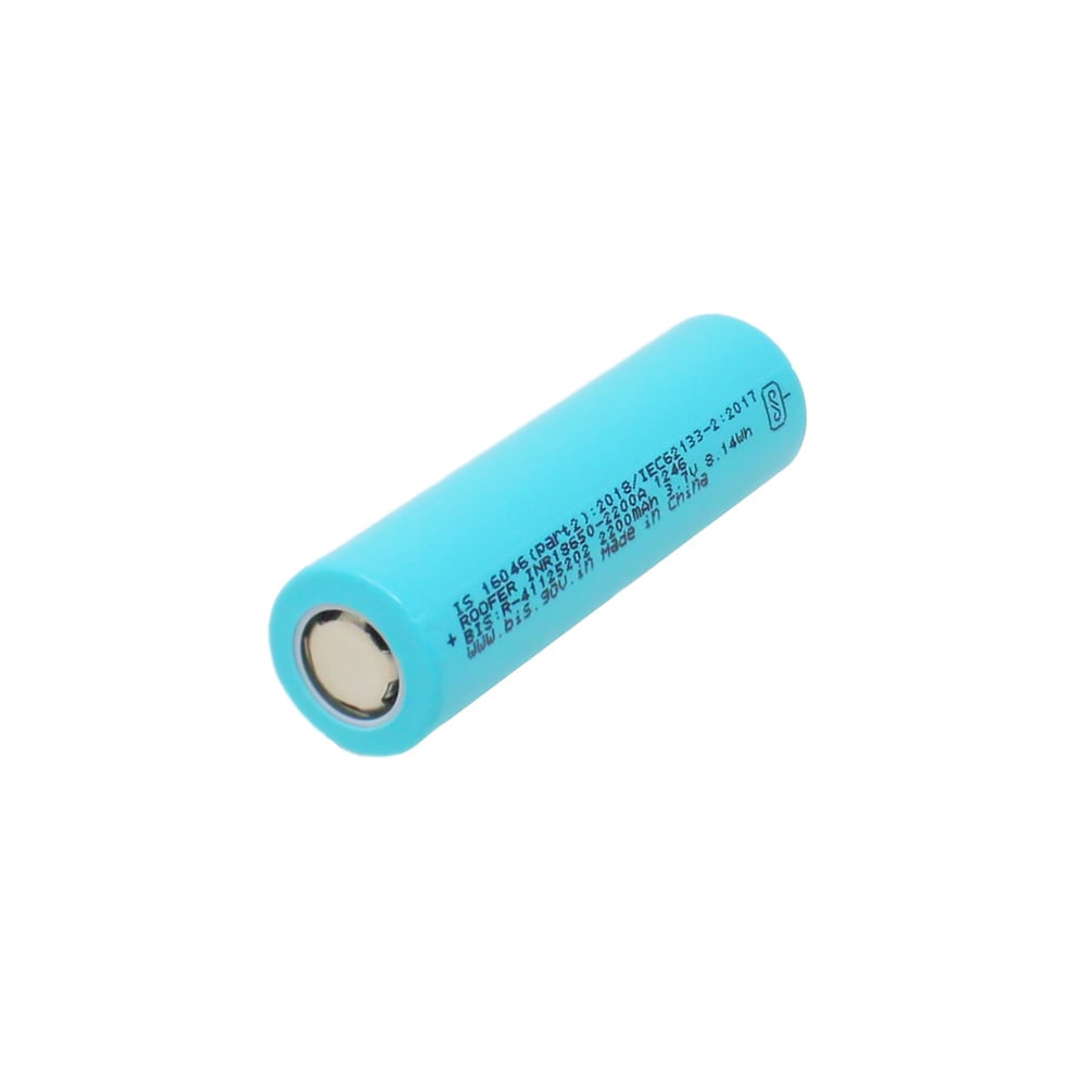 Roofer A Grade Inr 18650 2200Mah (3C) Lithium-Ion Battery