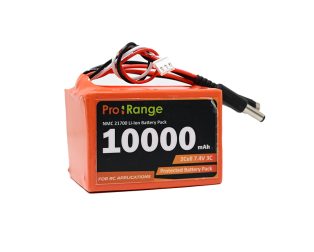 Pro-Range NMC 21700 7.4V 10000mAh 3C 2S2P Li-ion Battery Pack