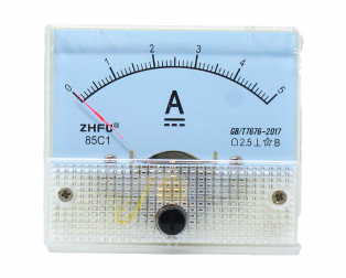 85C1-A DC Pointer Ammeter（Measuring Range:DC0-5A,Direct）