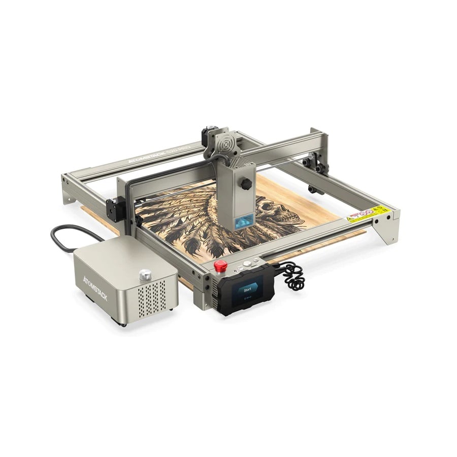 Atomstack Atomstack X20 Pro 130W Quad Laser Engraving And Cutting Machine Built In Air Assist System 3