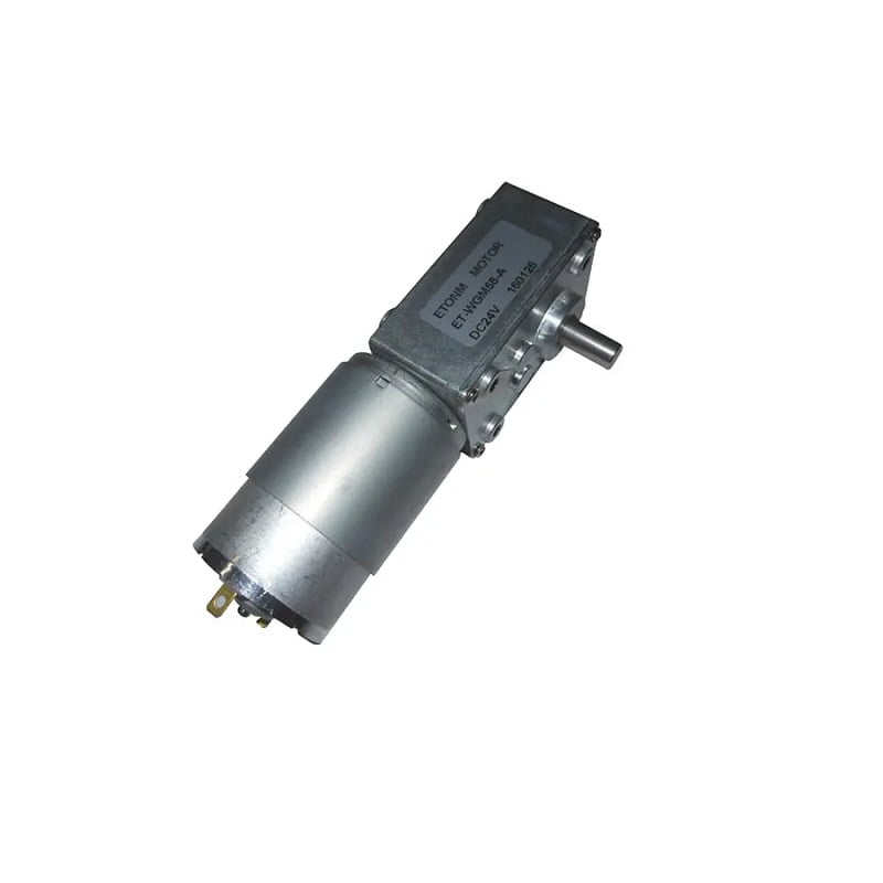 Generic Et Wgm58 A High Torque Low Noise 90 Degree Right Angle 1 100Rpm 12V Dc Worm Gear Motor 3