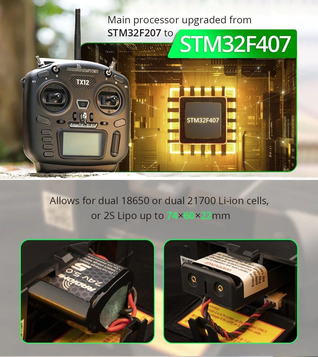 Radiomaster Radiomaster Tx12 Mkii 2.4Ghz Radio Controller Cc2500 Version E1685530858980