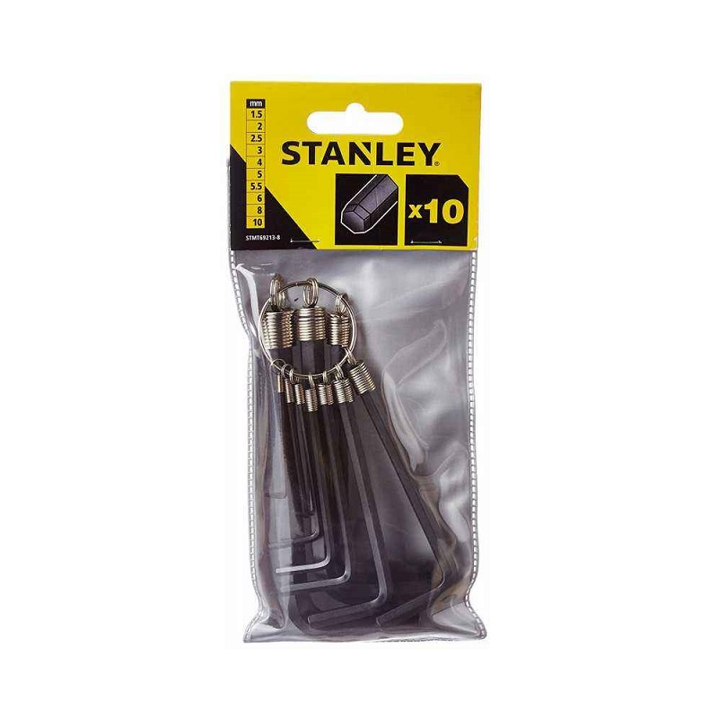 Stanley Stanley Stmt69213 8 Hex Key Ring Set 10Pc 1