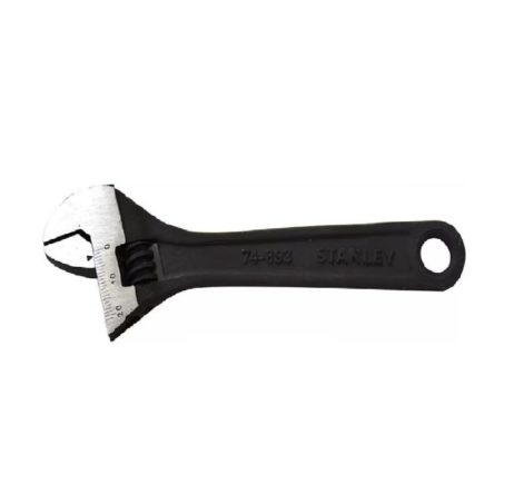 Stanley Adjustable Wrench Phosphate Finish 150Mm