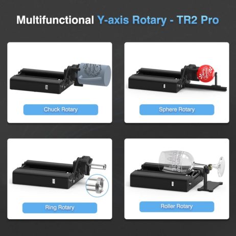 Two Trees Two Trees Tr2 Pro Laser 4 In 1 Multifunctional Rotary For Laser Engraver 2