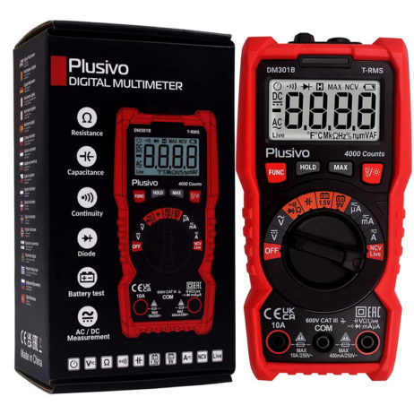 Plusivo Plusivo Dm301B Multimeter Kit