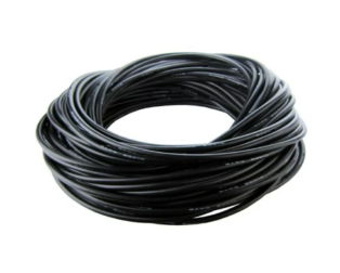 High Quality Ultra Flexible 6AWG Silicone Wire 50 m (Black)