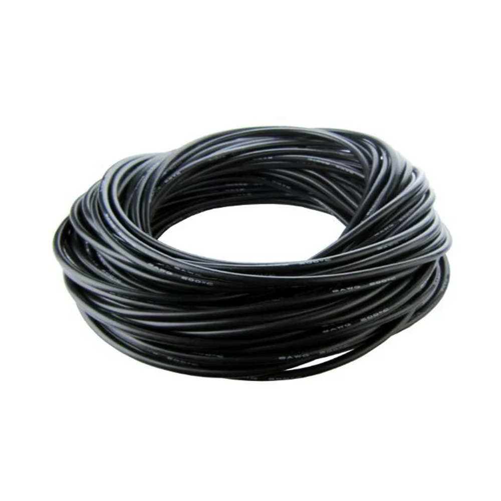 Buy High Quality Ultra Flexible 6AWG Silicone Wire 50 m (Black) Online ...