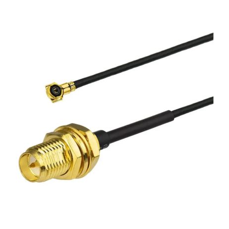 10Cm Rp-Sma Female To Ipex1 Connector Cable