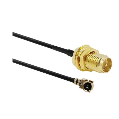 10Cm Rp-Sma Female To Ipex1 Connector Cable