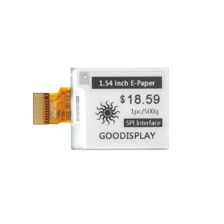 1.54 Inch High Refresh Rate Black And White E-Paper Display