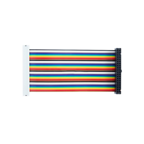 Edatec 40Pin Gpio Extender For Pi400, Rainbow Cable