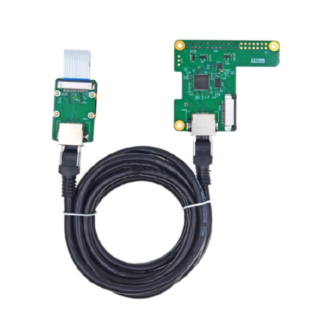 Edatec Mipi Camera Extension Kit With Transmit Board, Receiving Board, 2 Meters Cat5 Cable