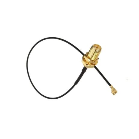 10Cm Ipex 1 To Rp-Sma Female Connector Cable