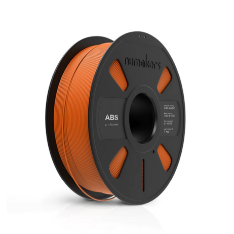Numakers Abs Filament- Burnt Orange - 1.75 Mm/ 1 Kg