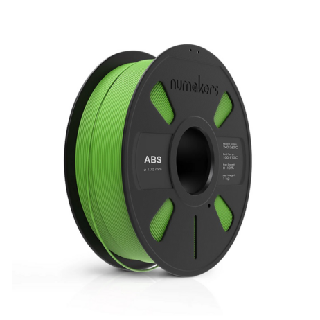 Numakers Abs Filament- Grass Green - 1.75 Mm/ 1 Kg