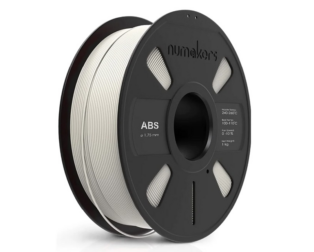 Numakers ABS Filament- Pure White- 1.75 mm /1 kg