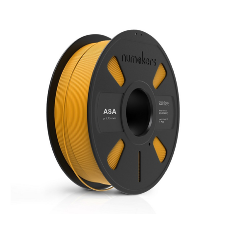 Numakers Asa Filament - Yellow - 1.75 Mm / 1 Kg