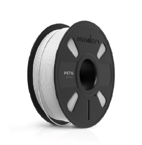 Numakers Petg Filament - Pure White - 1.75 Mm / 1 Kg