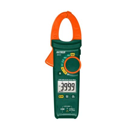 Extech Ma445 True Rms Clamp Meter, Ac / Dc, Built In Non-Contact Voltage (Ncv) Detector, 400 A