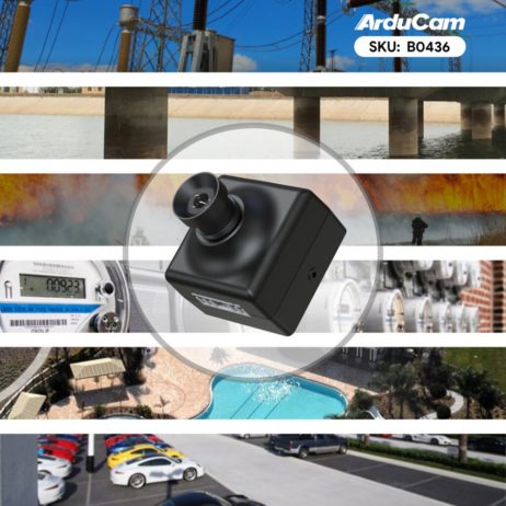Arducam Mega 5Mp Spi Camera Module With M12 Lens For Any Microcontroller