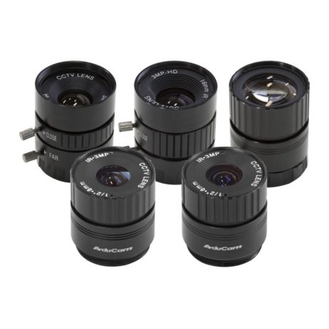 Arducam Cs-Mount Lens Kit For Raspberry Pi Hq Camera
