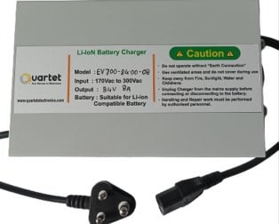 Quartet 20S Li-Ion Battery Charger - 84.00V 08A with IEC-C13 Connector