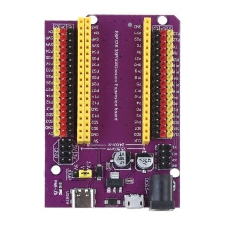 Purple Esp32 38Pin Expansion Board