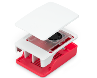 Official Raspberry Pi 5 Case Red-White