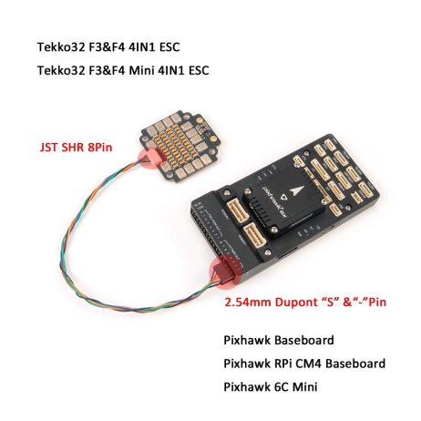 Holybro Pixhawk Pwm Cable For Tekko32 4In1 Esc (2.54 Mm Dupont)