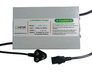 Quartet 17S Li-Ion Battery Charger - 71.40V 10A with IEC-C13 Connector