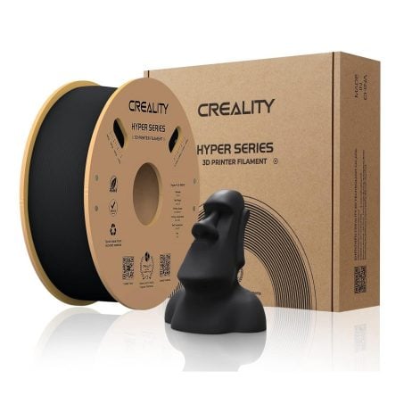 Creality Hyper Pla 3D Printing Filament 1.75Mm (1Kg – Black)