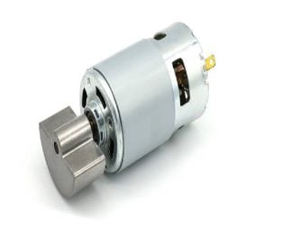 Sector 775 DC24 8000RPM/MIN sector shape high speed strong vibration motor (With Vibrating Head)