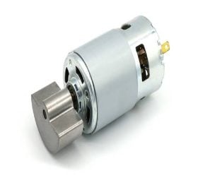 Sector 775 DC12 4000RPM/MIN sector shape high speed strong vibration motor (With Vibrating Head)