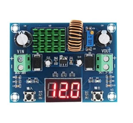 Xh-M291 Digital Voltage Regulator Module Dcdc Xl4015E1 Switch Type Voltage Regulator