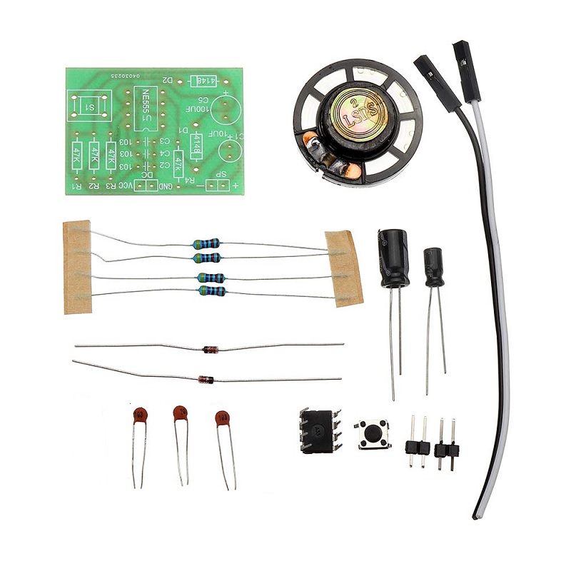 DIY NE555 Ding Dong Bell Doorbell Module Kit DIY Music DIY Electronic ...