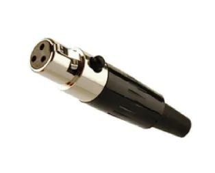 3Pin Mini XLR connector Female Plug