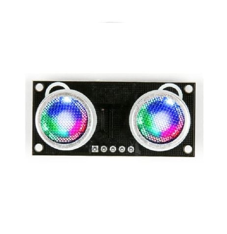 5V Ultrasonic Sensor With Rgb Colorful Lights