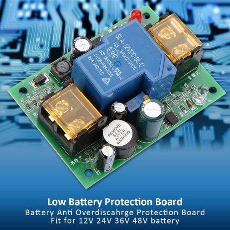 Generic Dc 12V 24V 36V 48V Battery Anti Over Discharge Charging Controller Protection Board 1