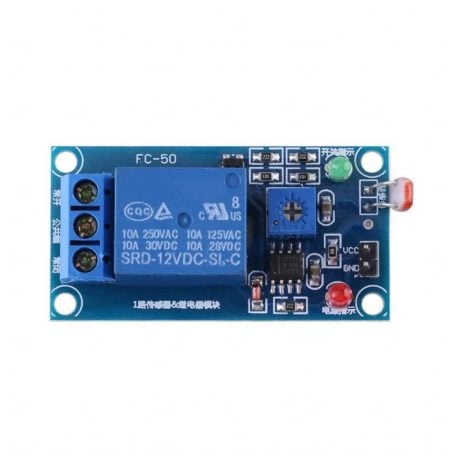 Generic Dc 12V Light Control Switch Photoresistor Relay Module 2