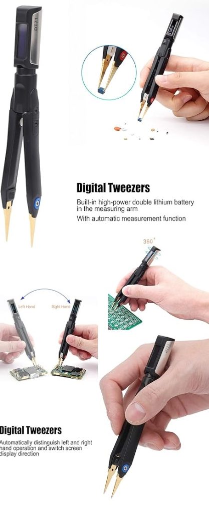 Generic Dt71 Portable Digital Smart Tweezers 1
