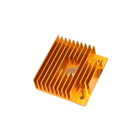Generic Gold Makerbot Mk7Mk8 Heat Sink Size：404011Mm