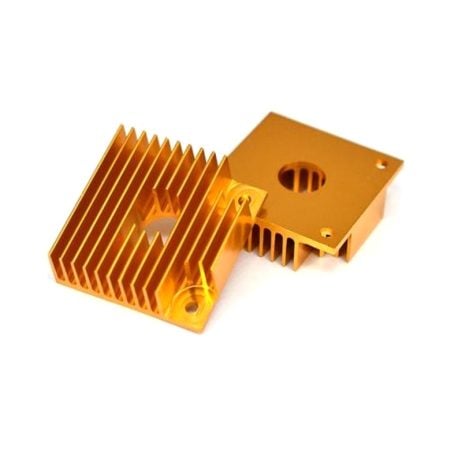 Generic Gold Makerbot Mk7Mk8 Heat Sink Size：404011Mm 1