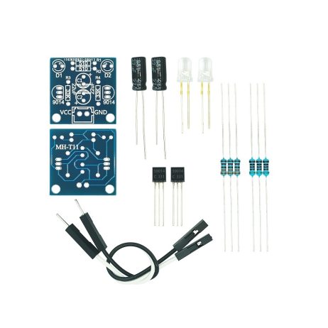 Generic Simple Flash Circuit Making 5Mm Led Bead Flashing Diy Kit Flash Circuit Board Module