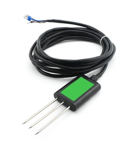 Soil Sensor With 2M Cable 3Pin Probes Rs485 Output Humidity