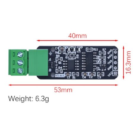 Rs485 To Ttl Serial Port Converter Adapter Communication Module