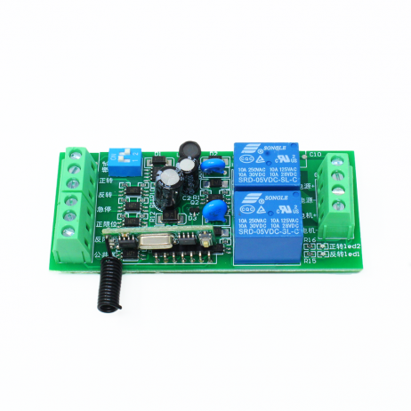 Motor Forward And Reverse Rotation Controller Board Solenoid Valve Pump Remote Control Circuit Switch Two-Wire