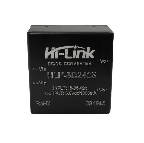 Hlk-5D2405 Wide Voltage 18~36V To 5V1000Ma5W Dc-Dc Power Module