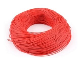 High Quality Ultra Flexible 24AWG Silicone Wire 100M (Red)